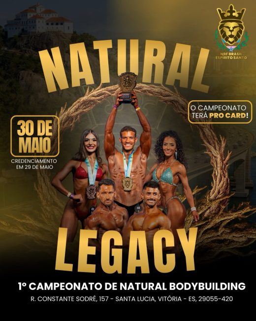 Campeonato Fisiculturismo Natural NBF 2026 - Natural Legacy 2026