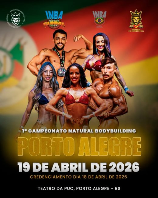 campeonato nbf - natural bodybuilding porto alegre 2026