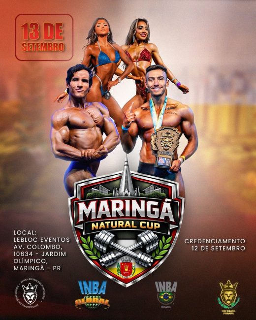 Campeonato Fisiculturismo Natural NBF 2026 - Maringá Natural Cup 2026