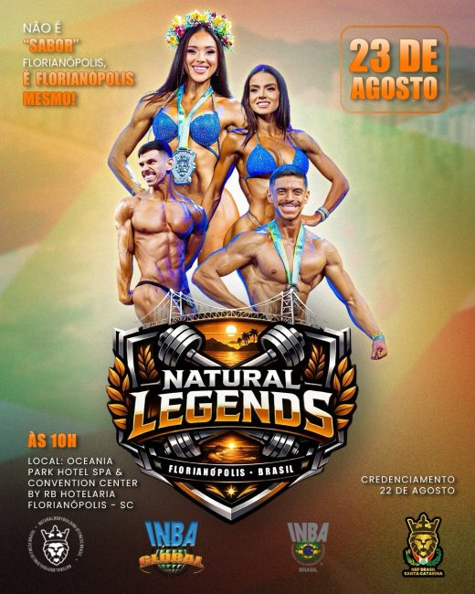 Campeonato Fisiculturismo Natural NBF 2026 - Natural Legends 2026