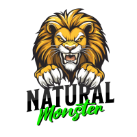 Natural Monster - logotipo quadrado